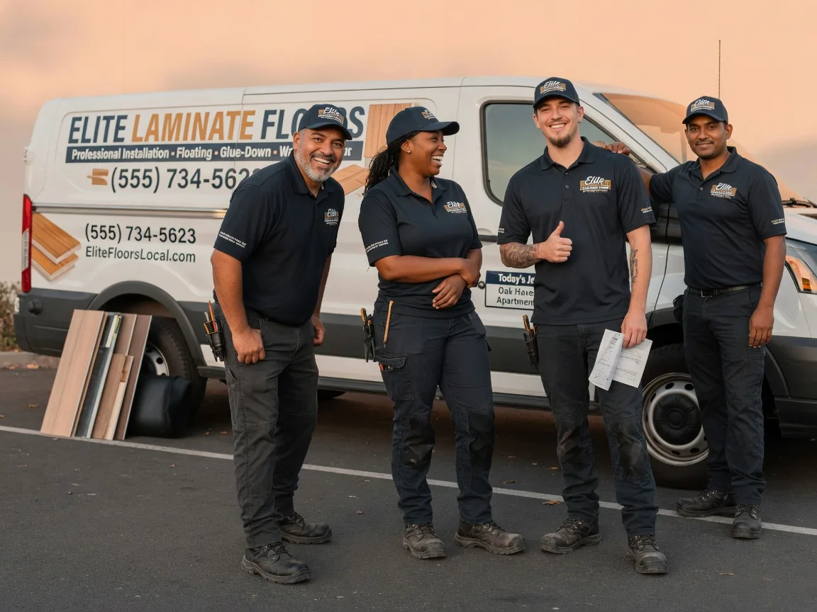 Laminate flooring installation company in Maple, WI
